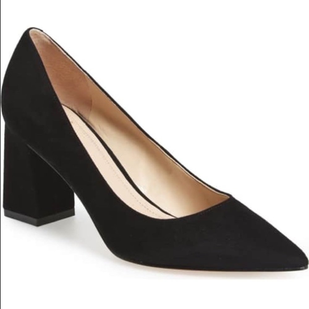 Marc Fisher LTD Zala Heel, Black Velvet